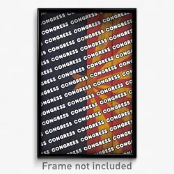 Congress Arizona Poster (AZ City Souvenir 11x17 Town Print)