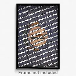Seneca Gardens Kentucky Poster (KY City Souvenir 11x17 Town Print)