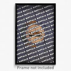 Buffalo Kentucky Poster (KY City Souvenir 11x17 Town Print)