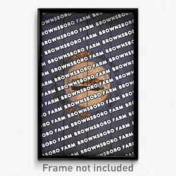 Brownsboro Farm Kentucky Poster (KY City Souvenir 11x17 Town Print)