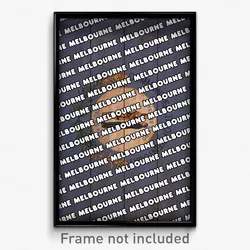 Melbourne Kentucky Poster (KY City Souvenir 11x17 Town Print)