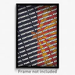 Centennial Park Arizona Poster (AZ City Souvenir 11x17 Town Print)