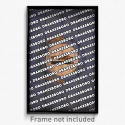 Drakesboro Kentucky Poster (KY City Souvenir 11x17 Town Print)