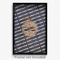 Crestview Kentucky Poster (KY City Souvenir 11x17 Town Print)