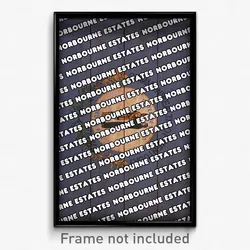 Norbourne Estates Kentucky Poster (KY City Souvenir 11x17 Town Print)