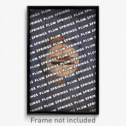 Plum Springs Kentucky Poster (KY City Souvenir 11x17 Town Print)