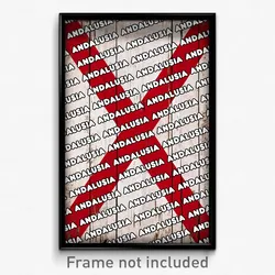 Andalusia Alabama Poster (AL City Souvenir 11x17 Town Print)