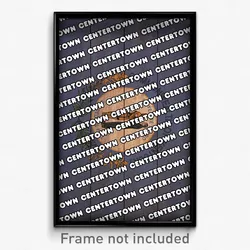Centertown Kentucky Poster (KY City Souvenir 11x17 Town Print)