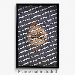 South Williamson Kentucky Poster (KY City Souvenir 11x17 Town Print)