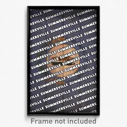 Summersville Kentucky Poster (KY City Souvenir 11x17 Town Print)