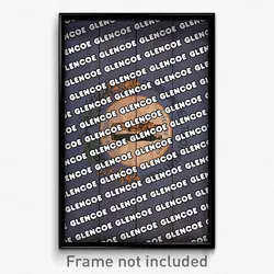 Glencoe Kentucky Poster (KY City Souvenir 11x17 Town Print)