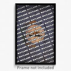 Wayland Kentucky Poster (KY City Souvenir 11x17 Town Print)