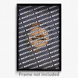 Mackville Kentucky Poster (KY City Souvenir 11x17 Town Print)