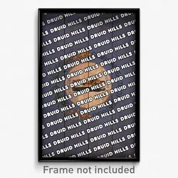 Druid Hills Kentucky Poster (KY City Souvenir 11x17 Town Print)