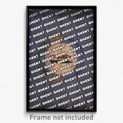 Ghent Kentucky Poster (KY City Souvenir 11x17 Town Print)