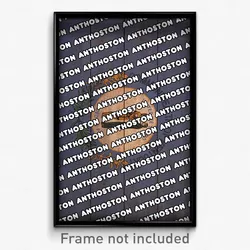 Anthoston Kentucky Poster (KY City Souvenir 11x17 Town Print)