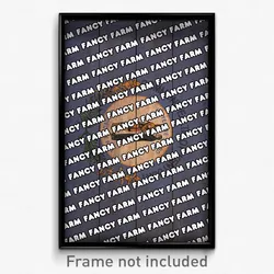 Fancy Farm Kentucky Poster (KY City Souvenir 11x17 Town Print)