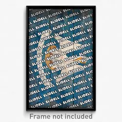 Slidell Louisiana Poster (LA City Souvenir 11x17 Town Print)