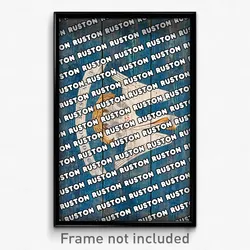 Ruston Louisiana Poster (LA City Souvenir 11x17 Town Print)