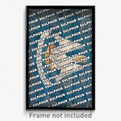 Sulphur Louisiana Poster (LA City Souvenir 11x17 Town Print)