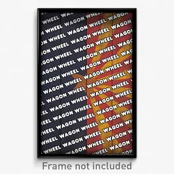 Wagon Wheel Arizona Poster (AZ City Souvenir 11x17 Town Print)