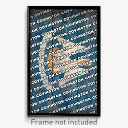 Covington Louisiana Poster (LA City Souvenir 11x17 Town Print)