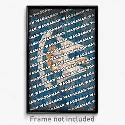 Waggaman Louisiana Poster (LA City Souvenir 11x17 Town Print)