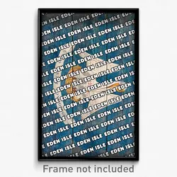 Eden Isle Louisiana Poster (LA City Souvenir 11x17 Town Print)