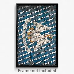 Scott Louisiana Poster (LA City Souvenir 11x17 Town Print)