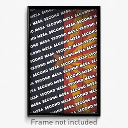 Second Mesa Arizona Poster (AZ City Souvenir 11x17 Town Print)