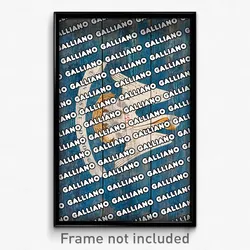 Galliano Louisiana Poster (LA City Souvenir 11x17 Town Print)
