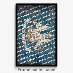 Larose Louisiana Poster (LA City Souvenir 11x17 Town Print)