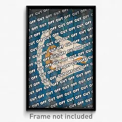 Cut Off Louisiana Poster (LA City Souvenir 11x17 Town Print)
