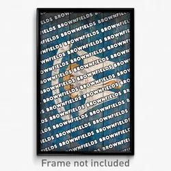 Brownfields Louisiana Poster (LA City Souvenir 11x17 Town Print)