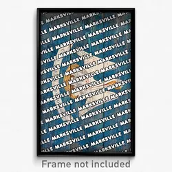 Marksville Louisiana Poster (LA City Souvenir 11x17 Town Print)