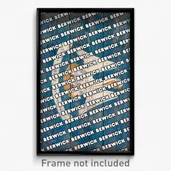 Berwick Louisiana Poster (LA City Souvenir 11x17 Town Print)