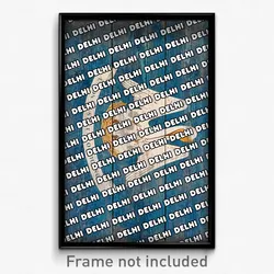 Delhi Louisiana Poster (LA City Souvenir 11x17 Town Print)