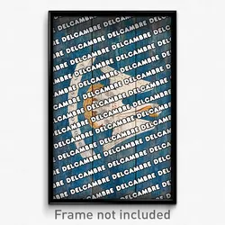 Delcambre Louisiana Poster (LA City Souvenir 11x17 Town Print)