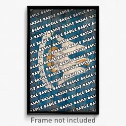 Basile Louisiana Poster (LA City Souvenir 11x17 Town Print)