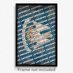 Lafourche Crossing Louisiana Poster (LA City Souvenir 11x17 Town Print)