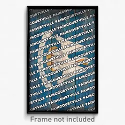 Paincourtville Louisiana Poster (LA City Souvenir 11x17 Town Print)