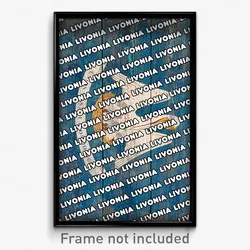 Livonia Louisiana Poster (LA City Souvenir 11x17 Town Print)