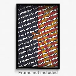 Seven Mile Arizona Poster (AZ City Souvenir 11x17 Town Print)