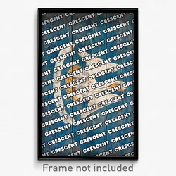 Crescent Louisiana Poster (LA City Souvenir 11x17 Town Print)