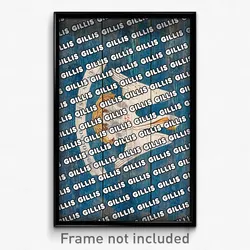 Gillis Louisiana Poster (LA City Souvenir 11x17 Town Print)