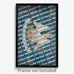 Grand Coteau Louisiana Poster (LA City Souvenir 11x17 Town Print)