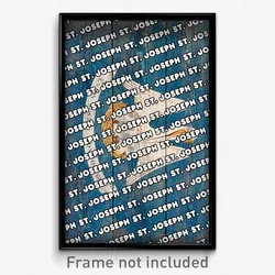 St. Joseph Louisiana Poster (LA City Souvenir 11x17 Town Print)