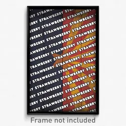 Strawberry Arizona Poster (AZ City Souvenir 11x17 Town Print)