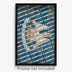 Cankton Louisiana Poster (LA City Souvenir 11x17 Town Print)