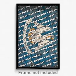 Port Vincent Louisiana Poster (LA City Souvenir 11x17 Town Print)
